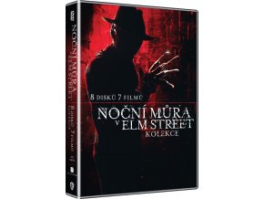 nocni mura v elm street kolekce 1 7 8dvd dvd dvd bonus 3D O