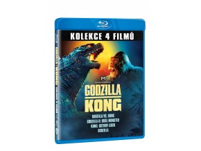 godzilla a kong kolekce 4bd 3D O