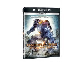 pacific rim utok na zemi blu ray uhd 3D O