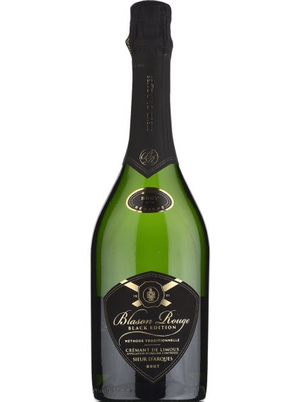 Sieur d'Arques AOC Cremant de Limoux BLASON ROUGE Black edition 2018 Blanc brut
