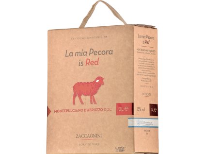 Zaccagnini La mia Pecora is Montepulciano d'Abruzzo DOC 2022 Bag-in-Box 3L