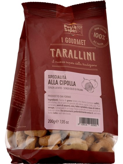 Puglia Sapori Tarallini - cibule 200g