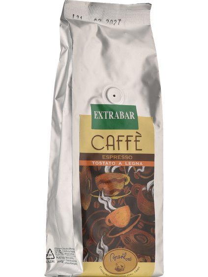 Brasil Oro káva ExtraBar 250g 80/20 (žltá)