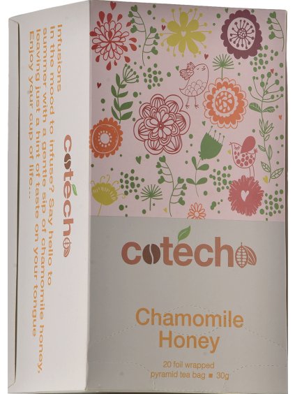 Čaj Vintage Teas Cotecho - Chamomile Honey 20 pyramids