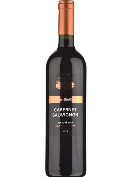 Chateau Topoľčianky Cabernet Sauvignon 2023 pozdní sběr