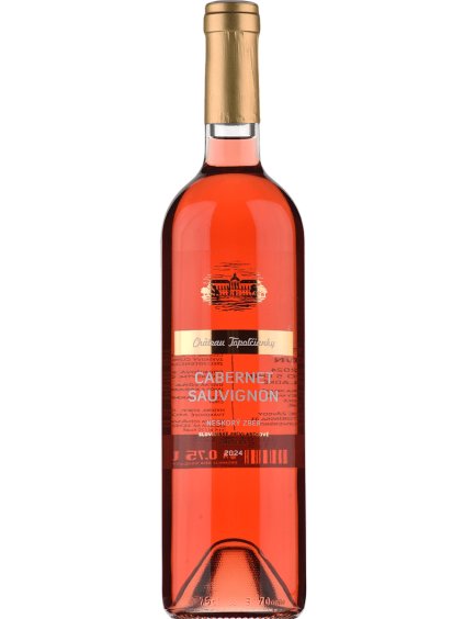 Chateau Topoľčianky Fresh Cabernet Sauvignon rosé 2024 pozdní sběr polosladké
