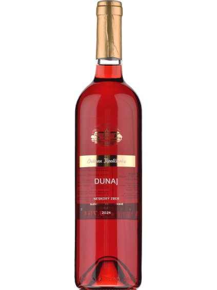 Chateau Topoľčianky Fresh Dunaj rosé 2024 pozdní sběr polosladké