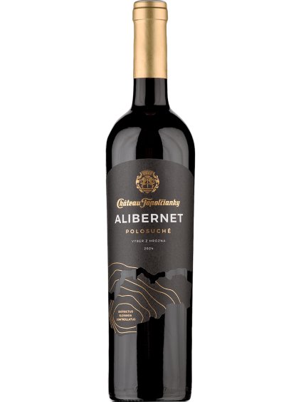 Chateau Topoľčianky Alibernet 2024 výběr z hroznů polosuché