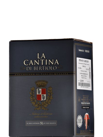 Cabert La Cantina di Bertiolo Pinot Grigio DOC Friuli 2024 Bag-in-Box 5L