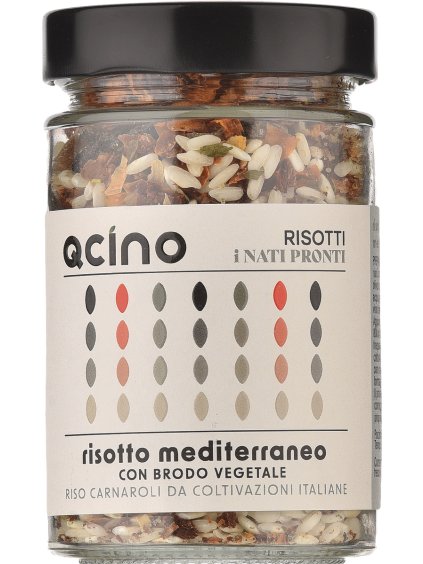 QCINO Risotto Mediterraneo 210g sklo