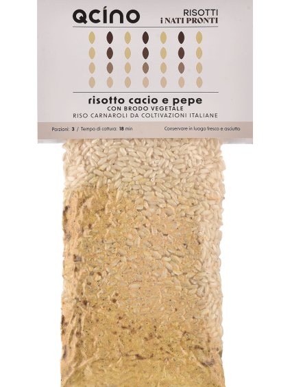 QCINO Risotto Cacio e Pepe 250g sáček