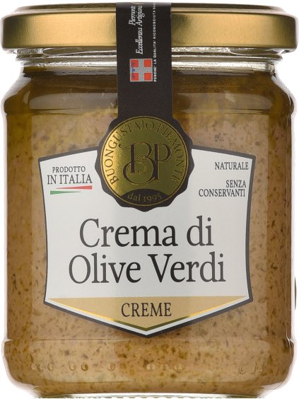 BUONGUSTAIO crema di Olive Verdi 180g