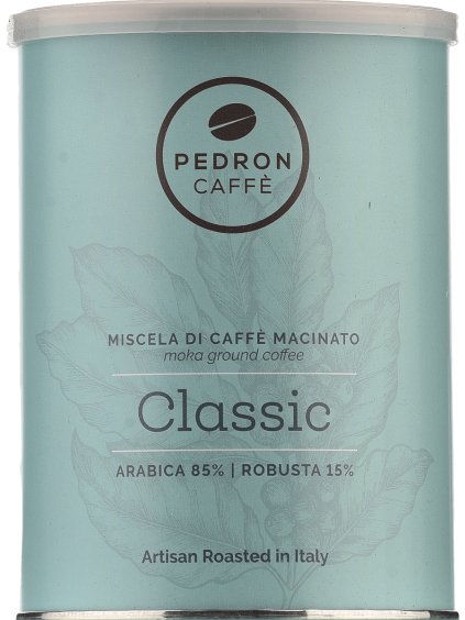 Pedron café Classic 85% Arabica 15% Fine Robusta 250g plechovka mletá