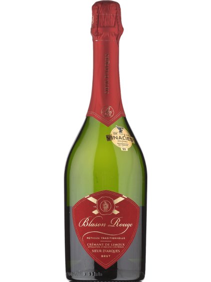 Sieur d'Arques AOC Cremant de Limoux BLASON ROUGE Blanc brut