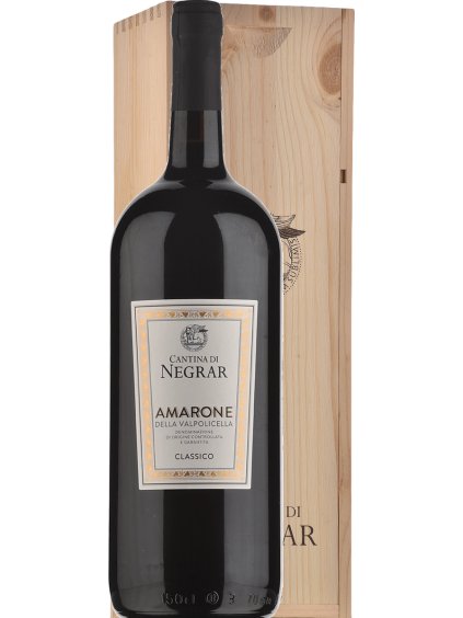 Cantina di Negrar Amarone della Valpolicella DOCG Classico 2021 Magnum 1.5L wooden box