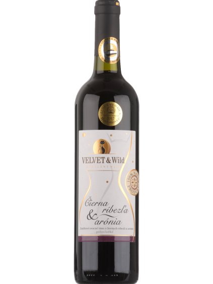 Velvet & Wild Čierna ríbezľa a arónia polosladké