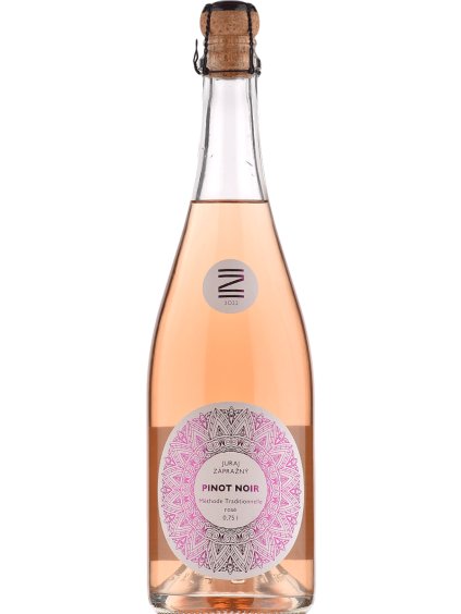 Zapražný Sekt Pinot Noir rosé 2022 extra brut