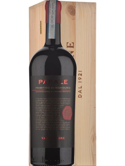 Varvaglione Papale Primitivo di Manduria DOP 2022 Magnum 1.5L