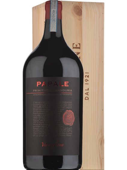 Varvaglione Papale Primitivo di Manduria DOP 2022 Double Magnum 3.0L