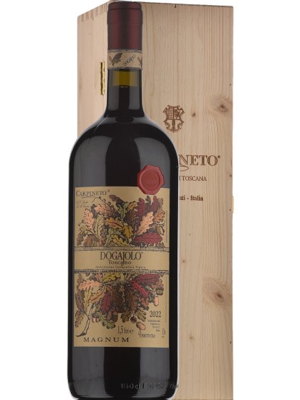 Carpineto Dogajolo Rosso Toscano IGT 2022 Magnum 1.5L wooden box