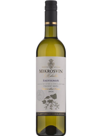 Mikrosvín Mikulov Flower line Sauvignon 2024 pozdní sběr