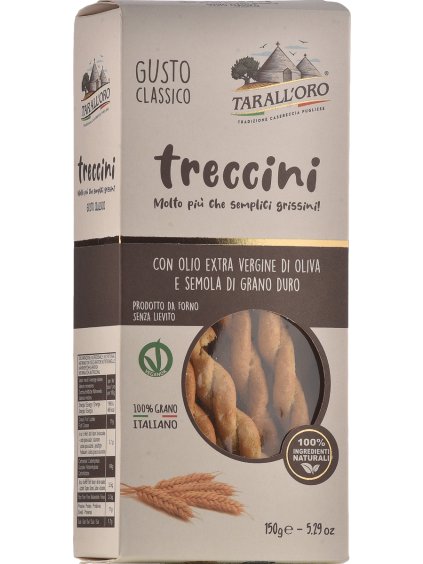Tarall'oro Treccini olivový olej 150g