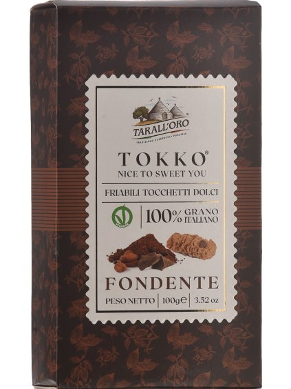 Tarall'oro Tokko čokoláda hořká 100g