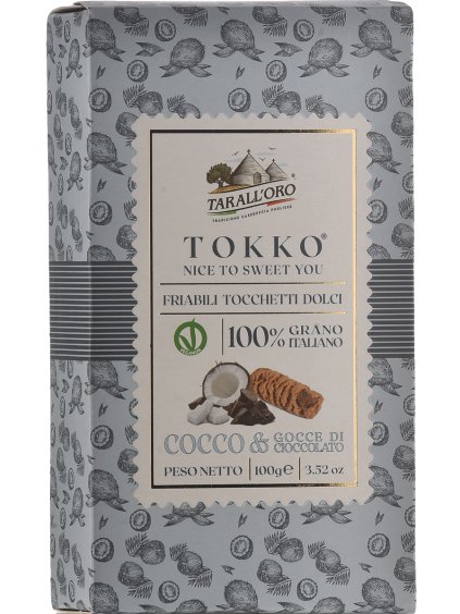 Tarall'oro Tokko kokos a čokoláda 100g
