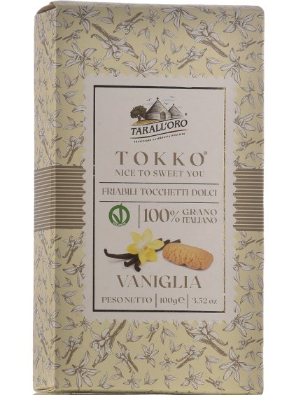 Tarall'oro Tokko vanilka 100g
