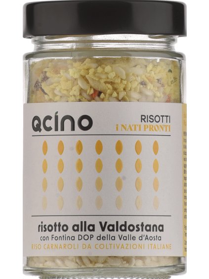 QCINO Risotto Alla Valdostana 210g sklo