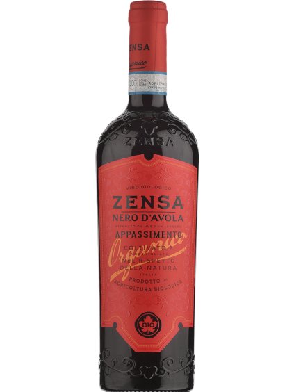 Zensa Nero d'Avola DOP Sicilia Organic Appassimento 2024