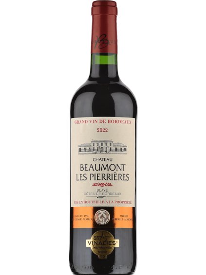 Château Beaumont Blaye Côtes de Bordeaux Les Pierrières 2022