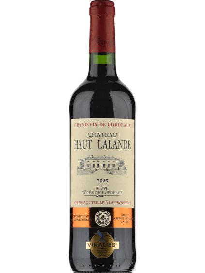 Château Haut-Lalande Blaye Côtes de Bordeaux Rouge 2023