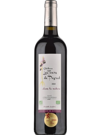 Château Les Tours de Peyrat Vieilles Vignes Blaye Côtes de Bordeaux 2022
