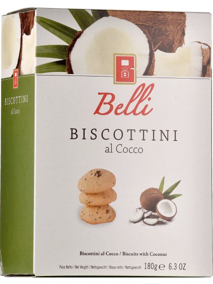 Biscottificio Belli Biscottini kokos 180g