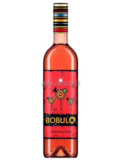 Karpatská perla Bobulo hroznový mošt rosé