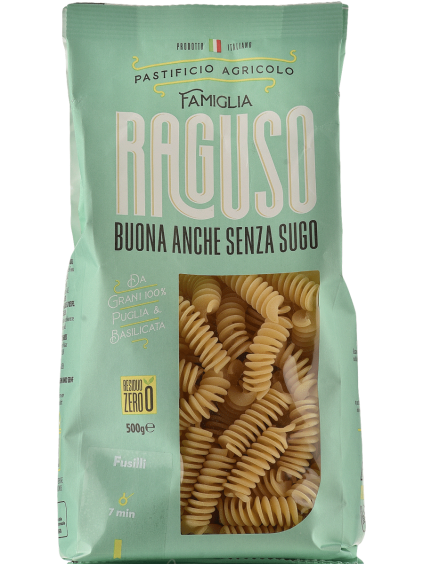 Pasta Raguso Fusilli 500g