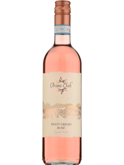 primi soli pinot grigio blush doc rose 2025