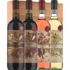 Carpineto Dogajolo Poker dřevěná krabička 4 láhve (1x Rosso, 1x Oro, 1x Bianco, 1x Rosato)