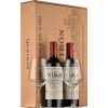 Bodegas Ontaňón Queirón Mi Lugar červené dárková kazeta 2 lahve + 2 sklenice