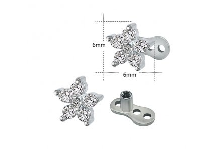 AOEDEJ Stainless Steel Dermal Anchor Triangle Micro Dermal Anchor Skin Diver Implants Jewelry Body Piercing Hide.jpg 640x640 (4)