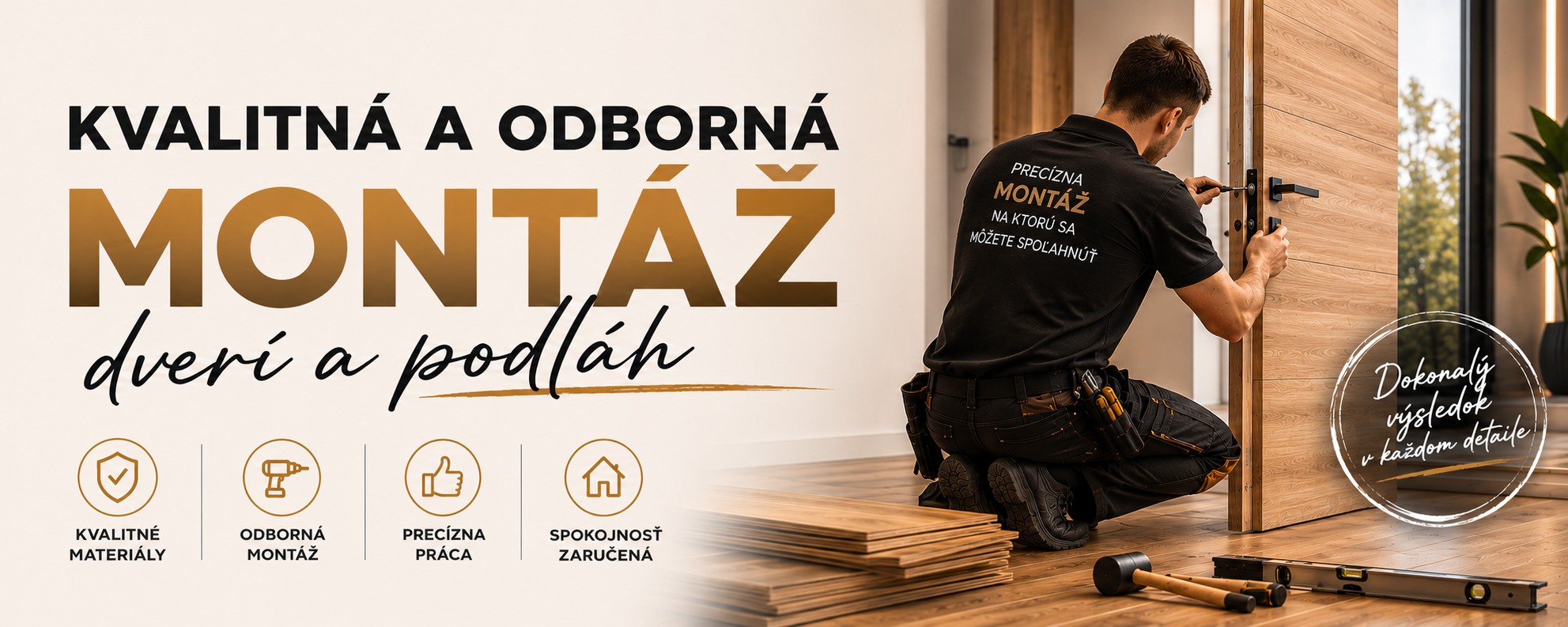 Montáž dverí a podláh
