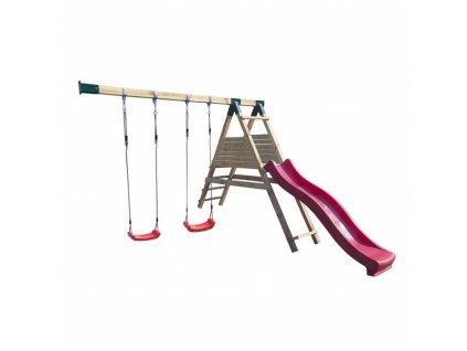 dostawka hustawka podwojna ze slizgiem i platforma dostawka