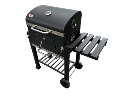 grill weglowy 1135x50x107 cm z zeliwnym rusztem