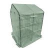 mini tunel szklarniowy z polkami 14x14x2m zielony (5)