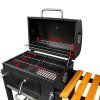grill weglowy 1135x50x107 cm z zeliwnym rusztem i drewniana polka (5)