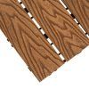 WPC terasová dlaždice 30×60 cm TEAK 5