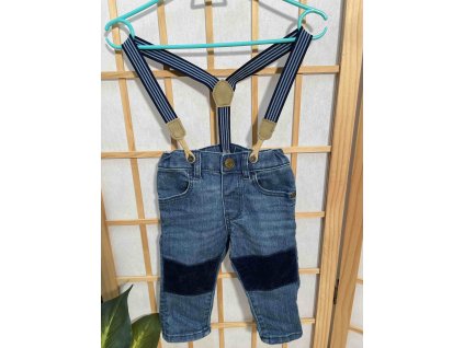 Rifle s kšandami H&M vel. 68