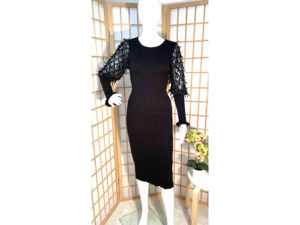 Žebrované šaty vel.XS- S