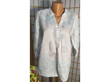 Lněná halenka M&S vel. XXL